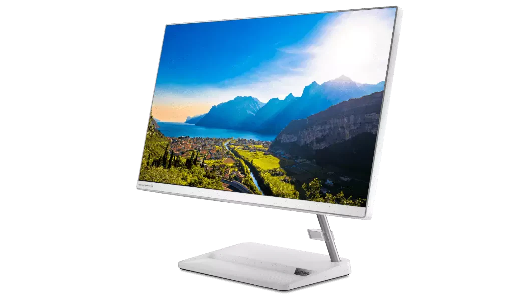 Lenovo Aio-3 23.8" Multi-TCH i7-1165G7 8GB-1TBHDD-MX450-2GB-DOS-WHITE-ARB