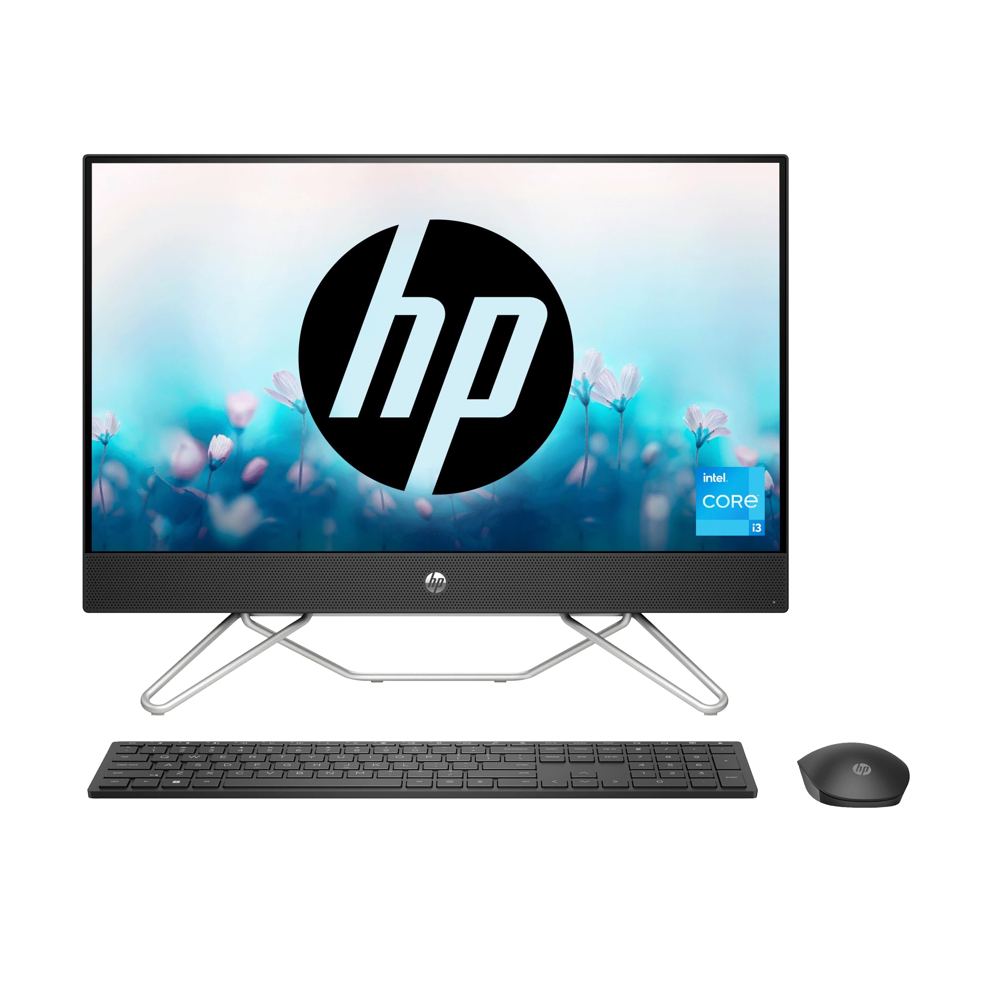 HP AIO 24-cb1490nh i5-1235U 8GB-512GBSSD-23.8"FHD-TCH-DOS-JET-BLACK-ENG