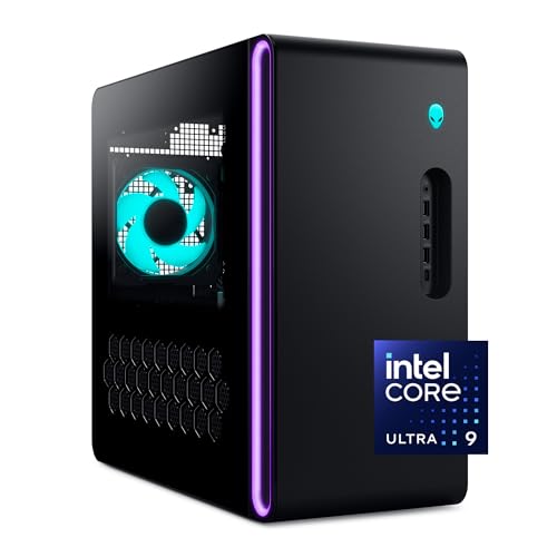 Desktop Dell Alienware Aurora ACT1250 Ultra 9-285K 32GB DDDR5 1TB SSD Win11 Eng-Kb&Mouse RTX 5070Ti 16GB Black