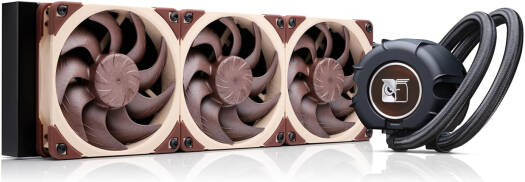 Noctua 360mm AIO Liquid CPU Cooler, Triple NF A12x25 G2 PWM Fans, Asetek Emma V2 Pump, Ultra Quiet High Performance Water Cooling, SecuFirm2 Plus Mounting
