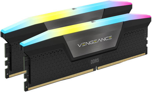 RAM CORSAIR VENGE RGB 32GB 2X16 6200MHZ DDR5 BLACK CL36