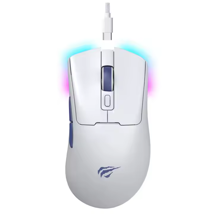 Gaming series-Wirelss gaming mouse white+blue