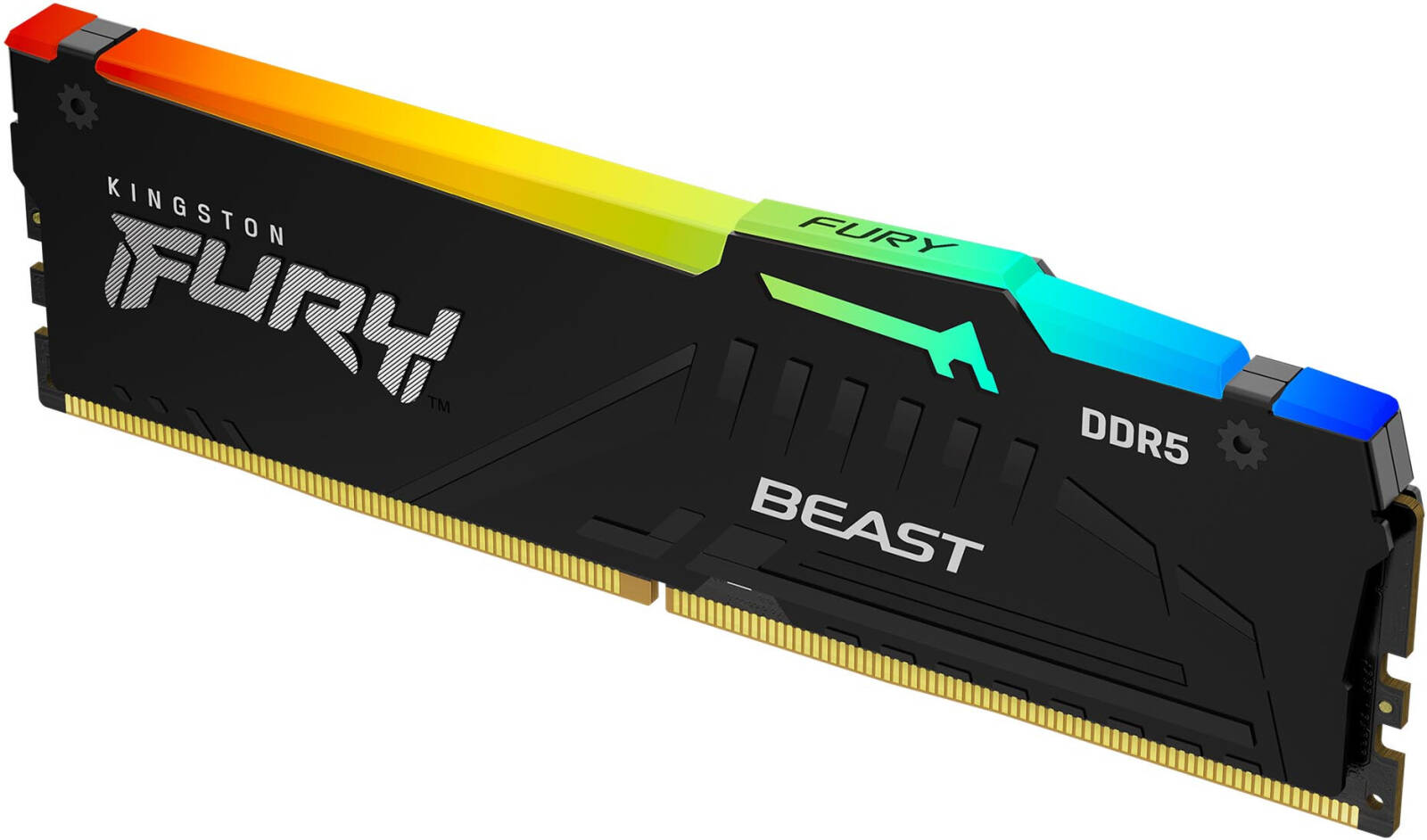 Kingston Fury Beast RGB 16GB DDR4 Single Desktop Memory, 3200MT/s Memory Speed, CL16 CAS Latency