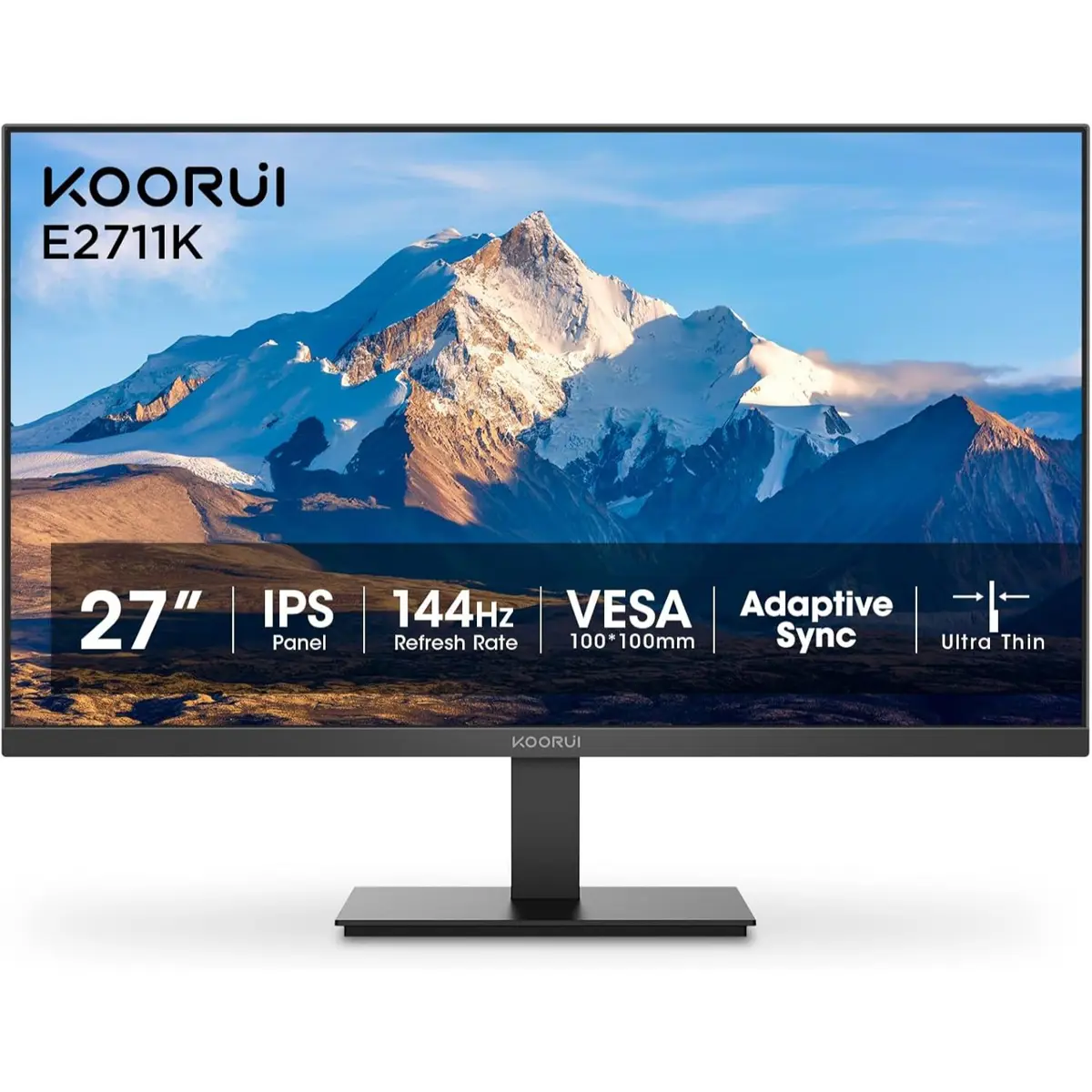 KOORUI E2711K / 27 / IPS / FHD / 144HZ / HDR10 / GAMING MONITOR