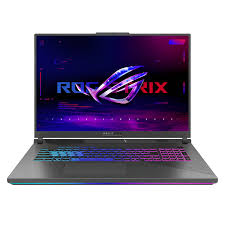 ASUS ROG Strix G18 G814PM-ES96 Gaming Laptop - AMD R9-8940HX - 32Gb Ram - 1TB PCIE G4 SSD - NVIDIA GeForce RTX 5060 8GB Graphics - 18.0" WQXGA Bend WV Display - US English Keyboard - Windows 11 Home - Eclipse Gray - 1 Year Warranty - Retail Box - New Factory Sealed