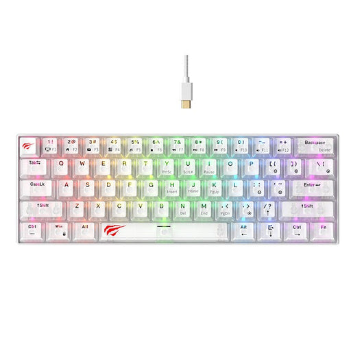 Gaming series-Gaming keyboard Transparent white