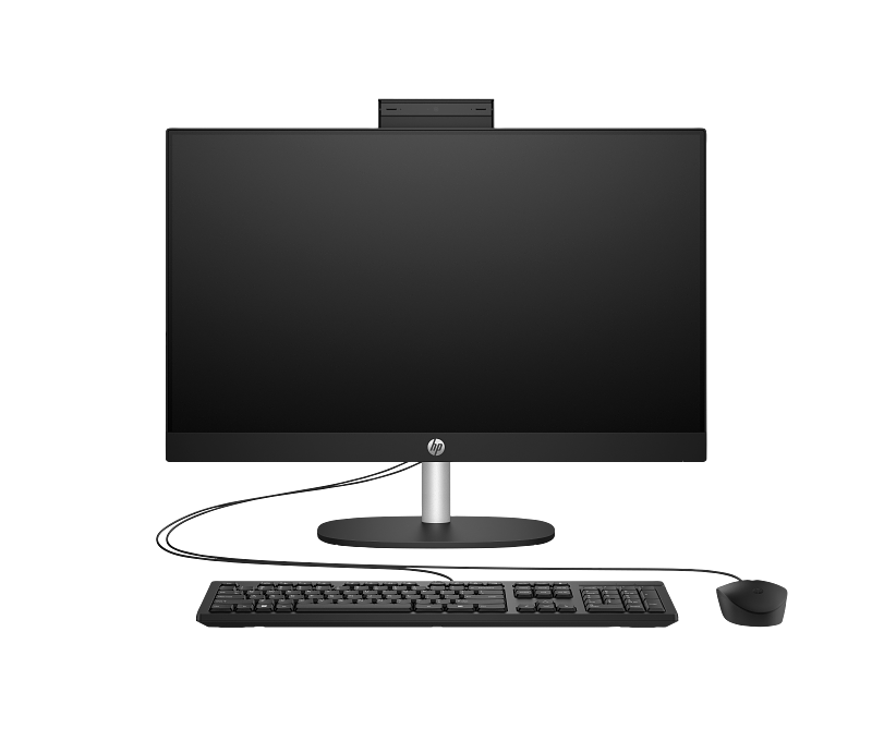 HP AIO 24-cr0126nh i7-1355U 8GB-512GBSSD-23.8FHD-TCH-DOS-JET-BLACK-ENG