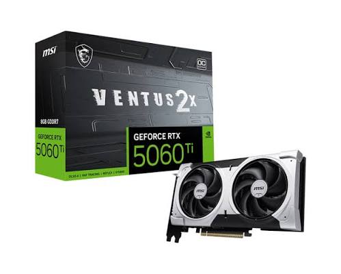 MSI GeForce RTX 5060 Ti VENTUS 2X PLUS OC 8GB