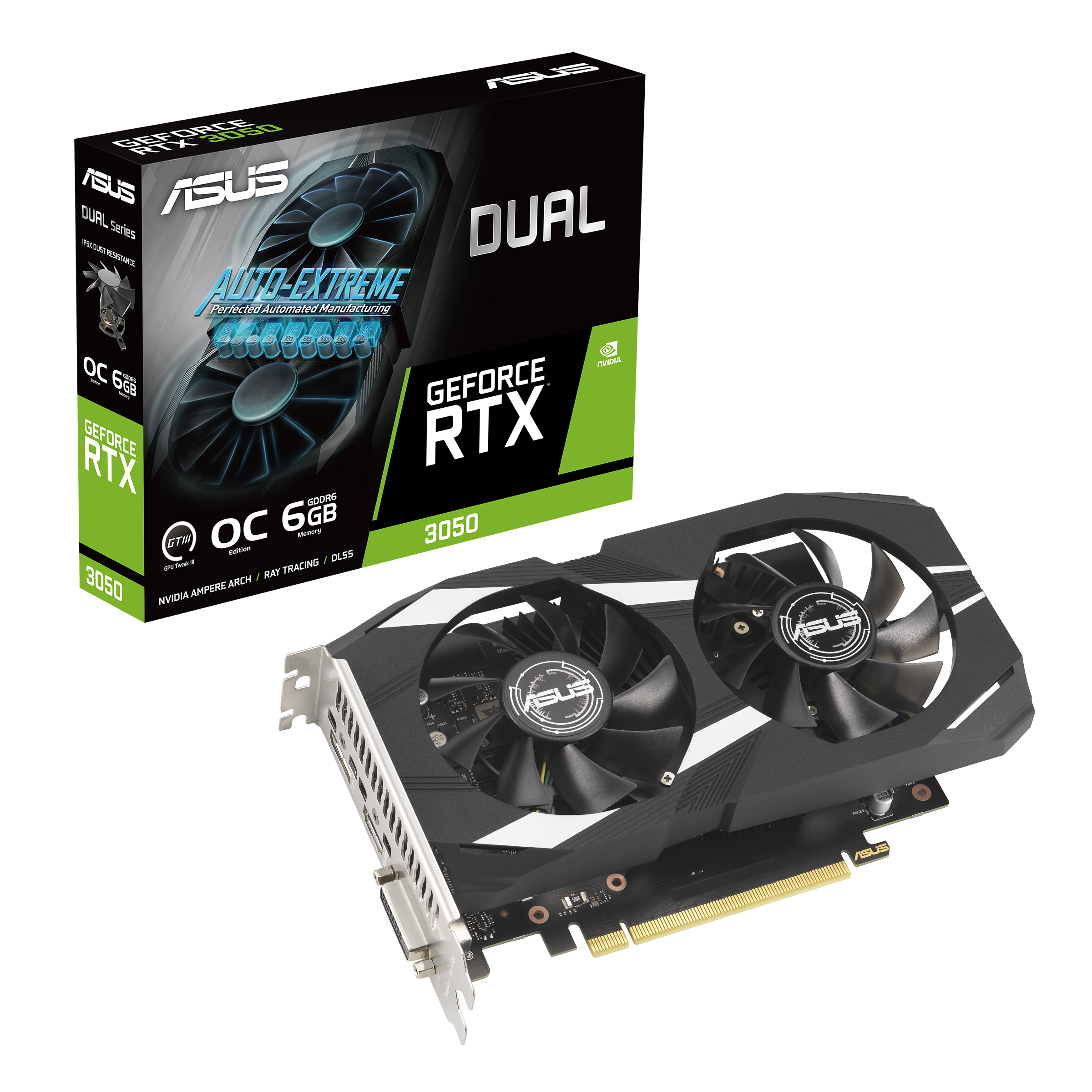 ASUS GeForce RTX 3050 DUAL OC 6GB