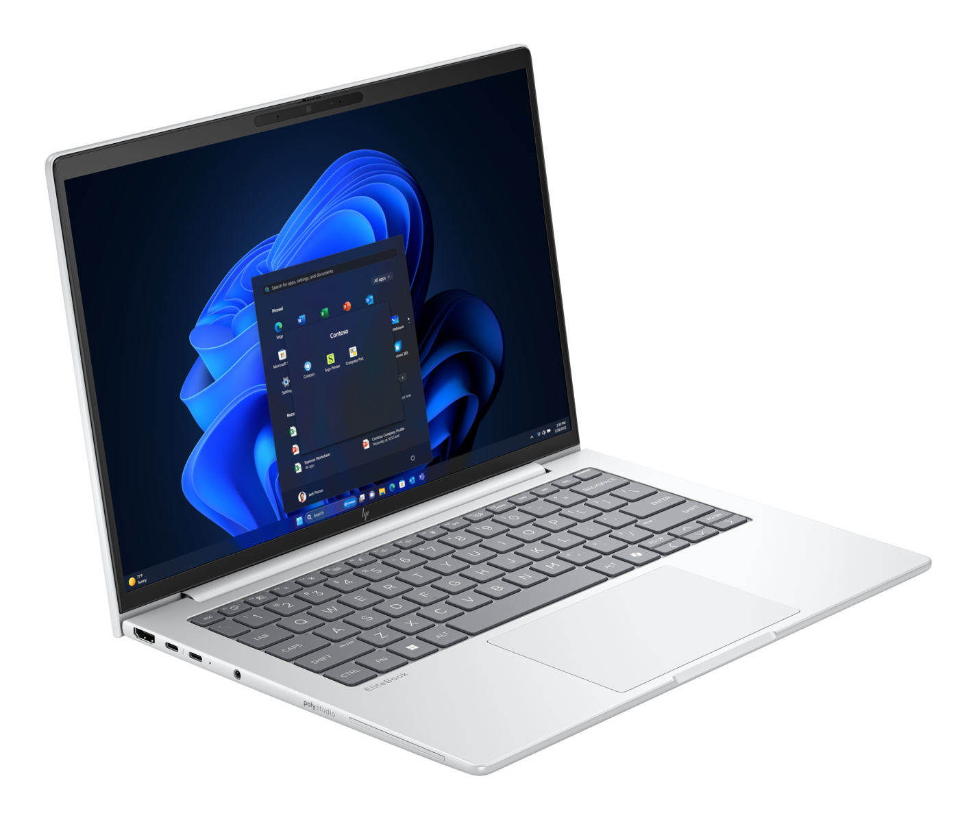 HP Laptop EliteBook 8 G1i U5-225U 16GB-512GBSSD-16"WUXGA-WIN11P-SILVER-ALUM-ARB