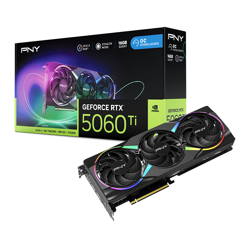 PNY GeForce RTX 5060 Ti Dual Fan OC 16GB