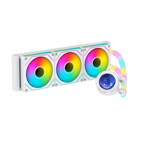 GAMEON KRAKEN N360 360mm LCD Display Liquid CPU Cooler With ARGB Tube - White