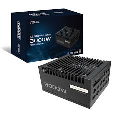 ASUS PRO WS 3000W 80 PLUS PLATINUM ATX 3.1 BLACK