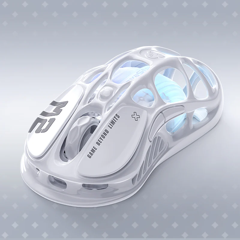 GravaStar Mercury M2 Wireless Gaming Mouse - Opaline White