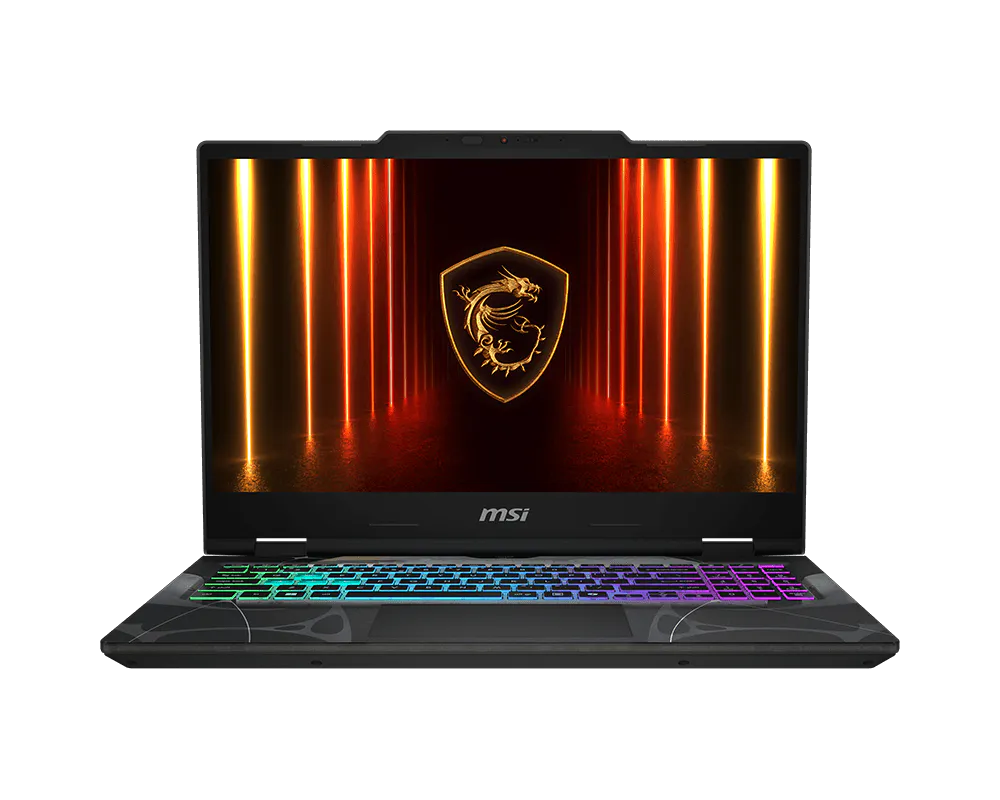 MSI CYBORG 15 B2RWFKG Intel Core 7 240H NVIDIA GeForce RTX 5060 16GB DDR5-5600 RAM 512GB 512GB or 1TB NVMe PCIe Gen4 SSD 15.6" FHD (1920x1080) IPS
