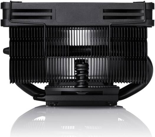 Noctua NH-L9X65 Low-Profile CPU Cooler, 92mm Fan Size, 2500RPM Max Speed, 33.84CFM Speed, SSO2 Bearing Type, Copper Material, Aluminum Fins, Soldered Joints, Chromax Black